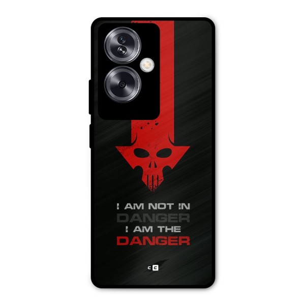 I Am Danger Metal Back Case for Oppo A79 5G