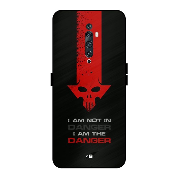 I Am Danger Metal Back Case for Oppo Reno2 F