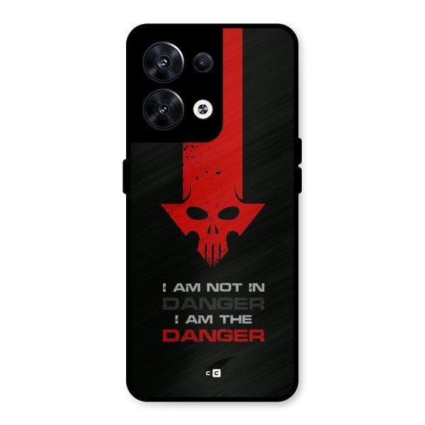 I Am Danger Metal Back Case for Oppo Reno8 5G