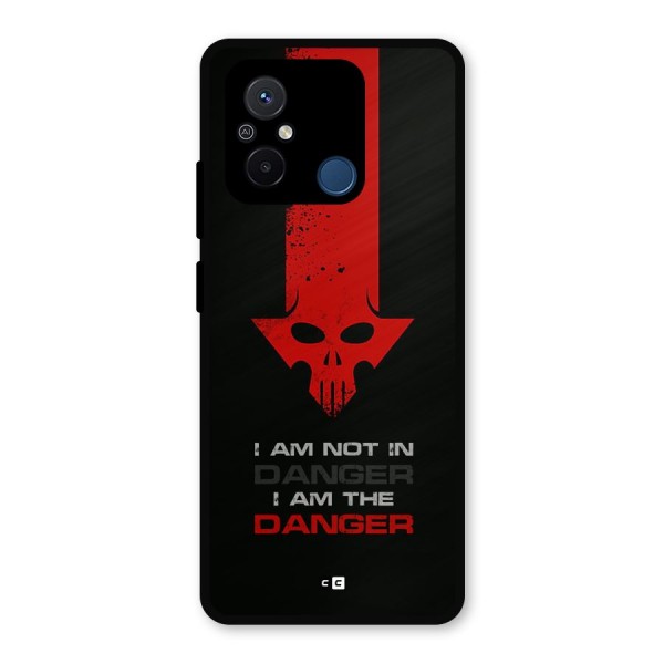 I Am Danger Metal Back Case for Poco C55