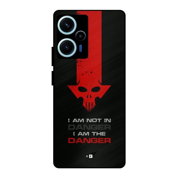 I Am Danger Metal Back Case for Poco F5