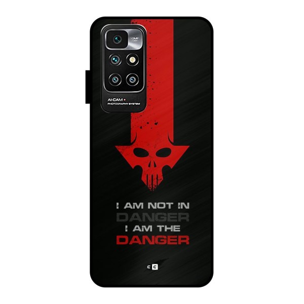 I Am Danger Metal Back Case for Redmi 10 Prime