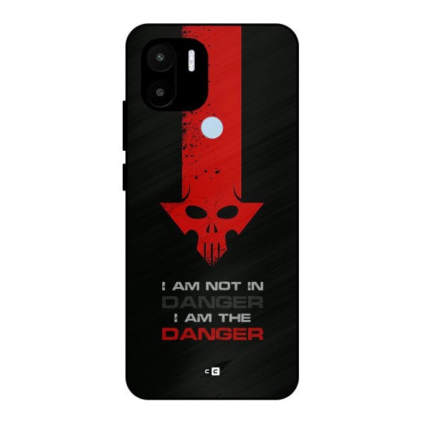 I Am Danger Metal Back Case for Redmi A2 Plus