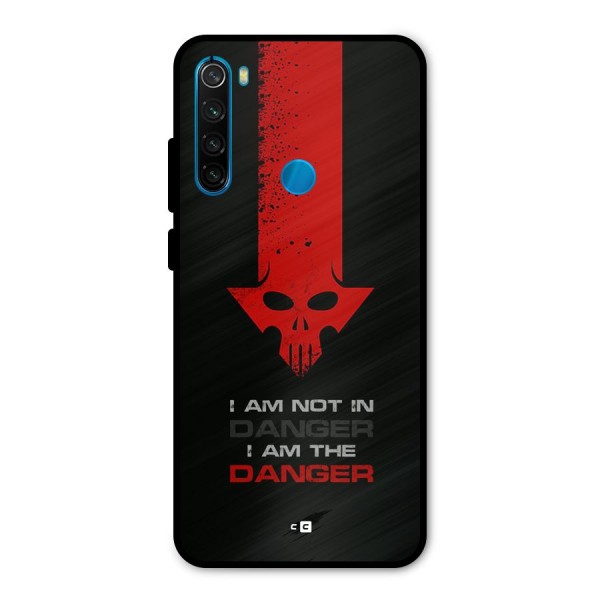 I Am Danger Metal Back Case for Redmi Note 8