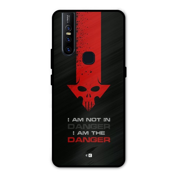 I Am Danger Metal Back Case for Vivo V15