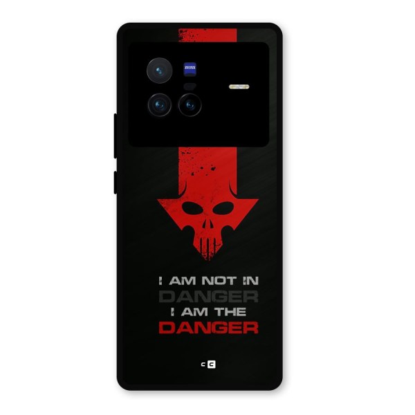 I Am Danger Metal Back Case for Vivo X80