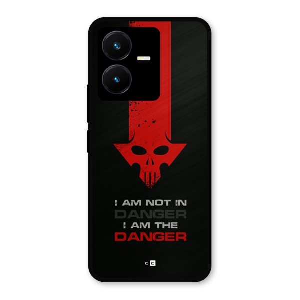 I Am Danger Metal Back Case for Vivo Y22s