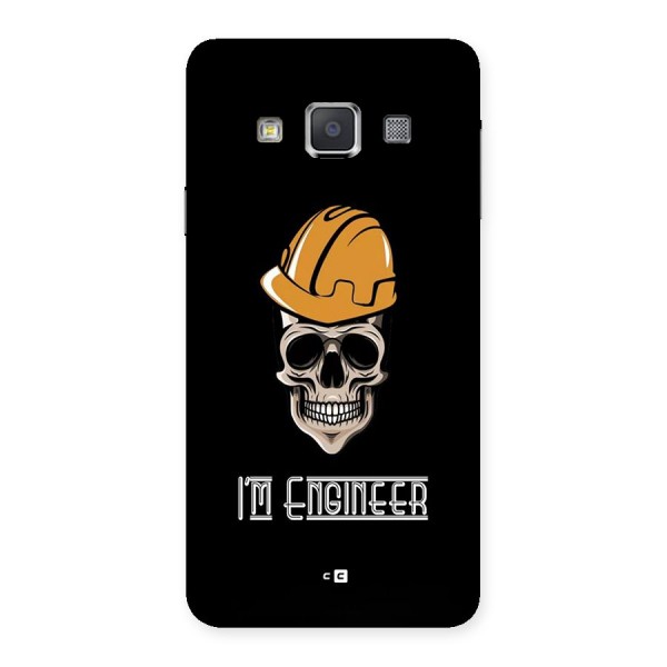 I Am Engineer Back Case for Galaxy A3