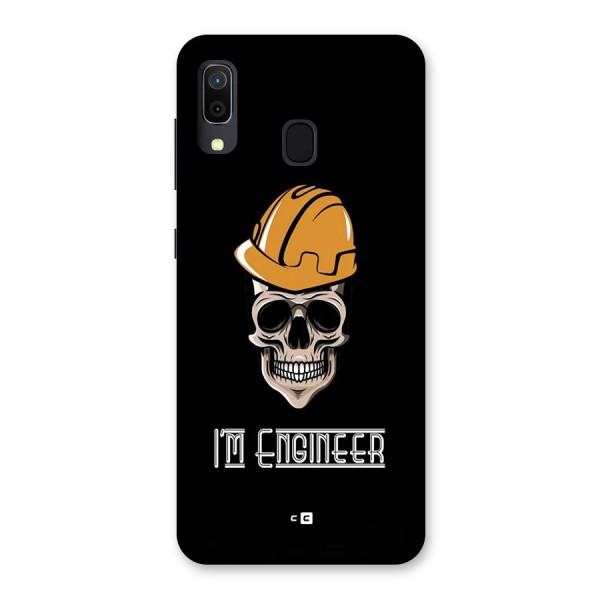 I Am Engineer Back Case for Galaxy A30