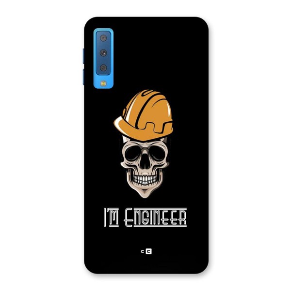 I Am Engineer Back Case for Galaxy A7 (2018)