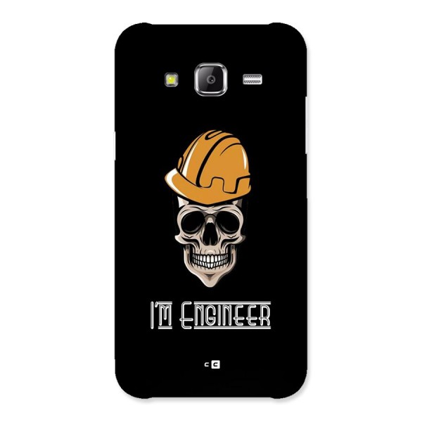 I Am Engineer Back Case for Galaxy J5