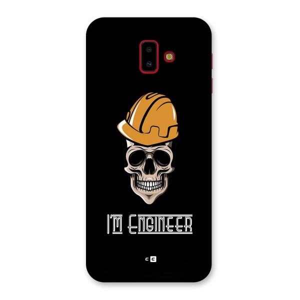 I Am Engineer Back Case for Galaxy J6 Plus