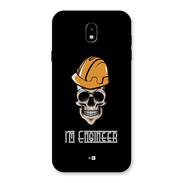 I Am Engineer Back Case for Galaxy J7 Pro