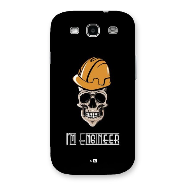 I Am Engineer Back Case for Galaxy S3