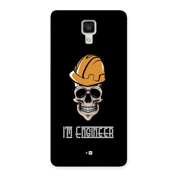 I Am Engineer Back Case for Mi4