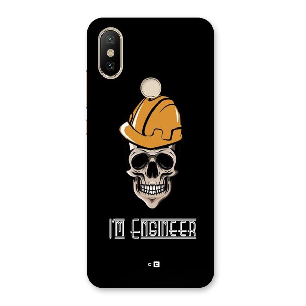 I Am Engineer Back Case for Mi A2