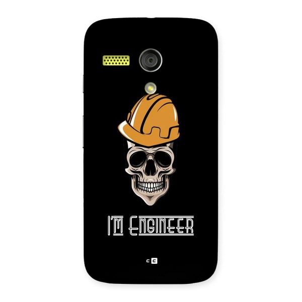 I Am Engineer Back Case for Moto G