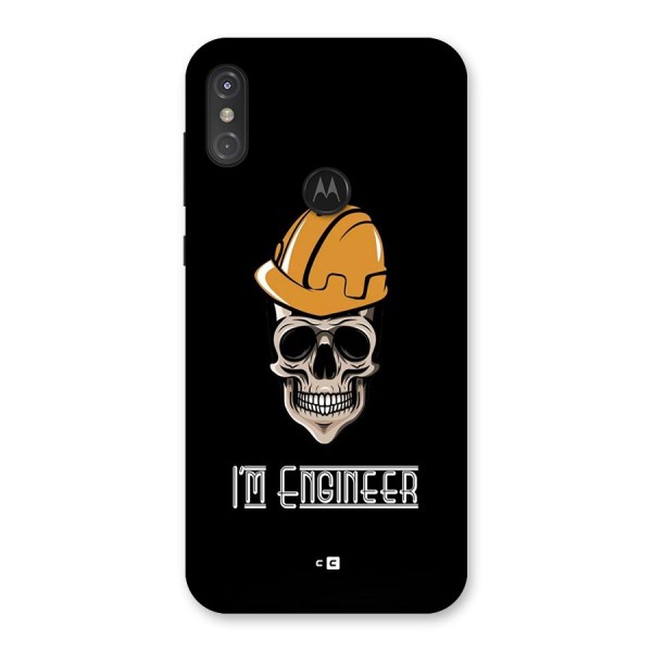 I Am Engineer Back Case for Motorola One Power