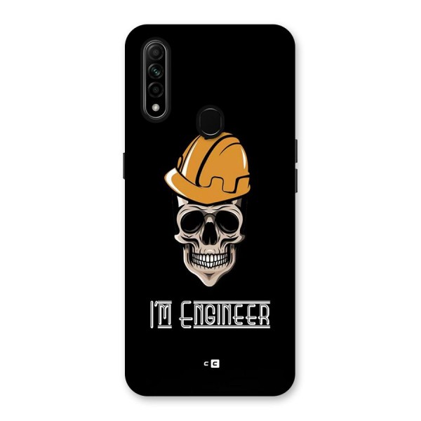 I Am Engineer Back Case for Oppo A31