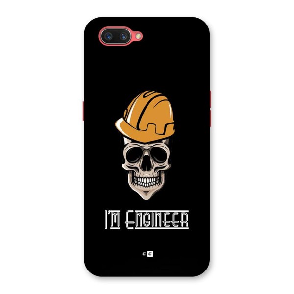 I Am Engineer Back Case for Oppo A3s