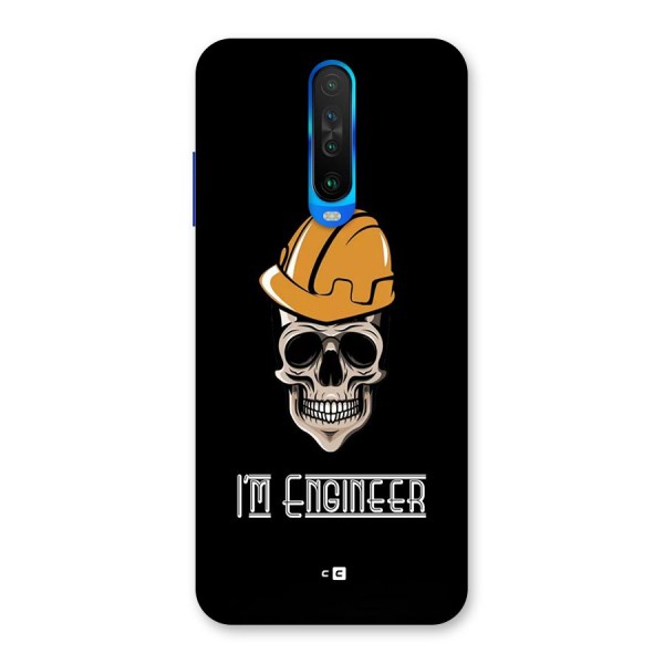 I Am Engineer Back Case for Poco X2