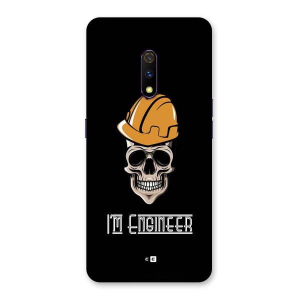 I Am Engineer Back Case for Realme X