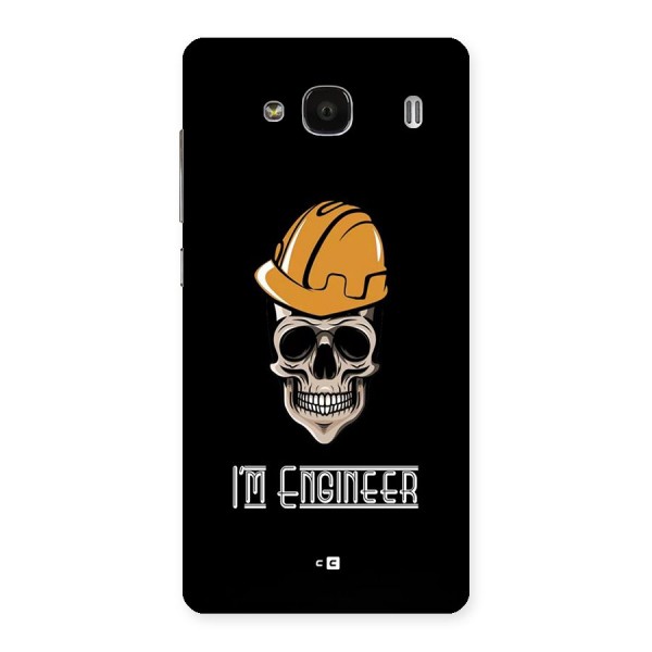 I Am Engineer Back Case for Redmi 2s