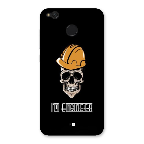 I Am Engineer Back Case for Redmi 4