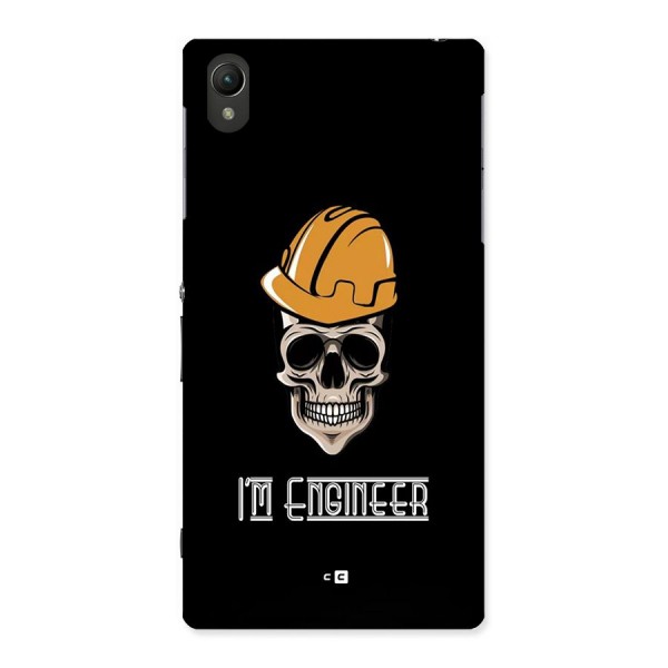 I Am Engineer Back Case for Xperia Z1