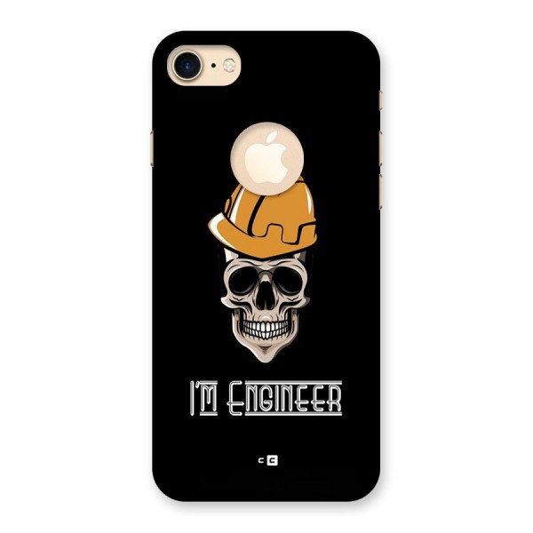 I Am Engineer Back Case for iPhone 8 Logo Cut