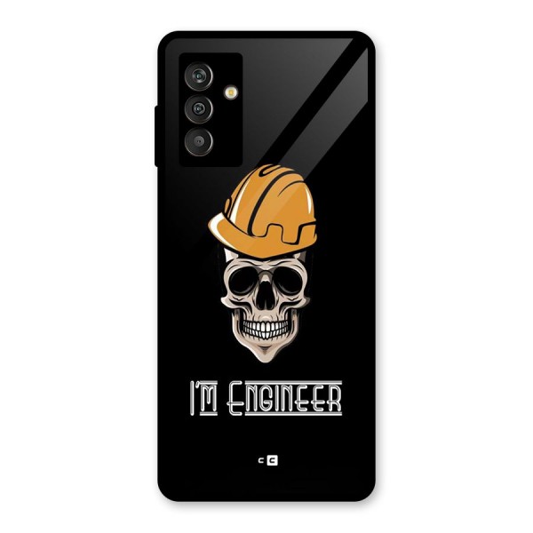 I Am Engineer Glass Back Case for Galaxy M13