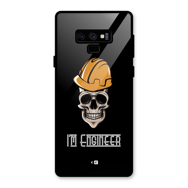 I Am Engineer Glass Back Case for Galaxy Note 9