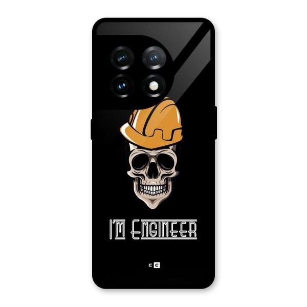 I Am Engineer Glass Back Case for OnePlus 11