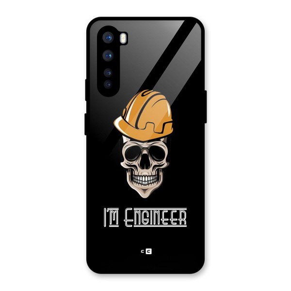 I Am Engineer Glass Back Case for OnePlus Nord