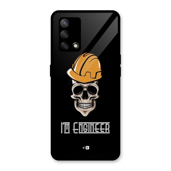 I Am Engineer Glass Back Case for Oppo F19