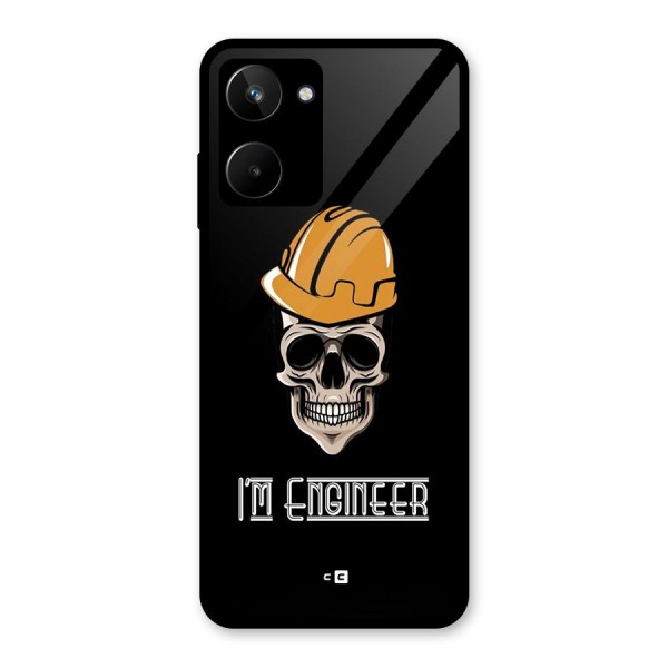 I Am Engineer Glass Back Case for Realme 10