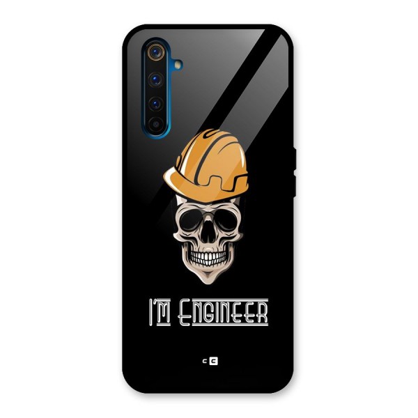 I Am Engineer Glass Back Case for Realme 6 Pro