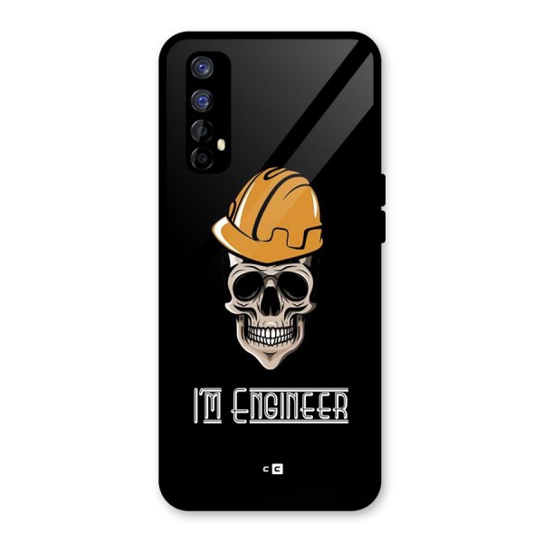 I Am Engineer Glass Back Case for Realme 7