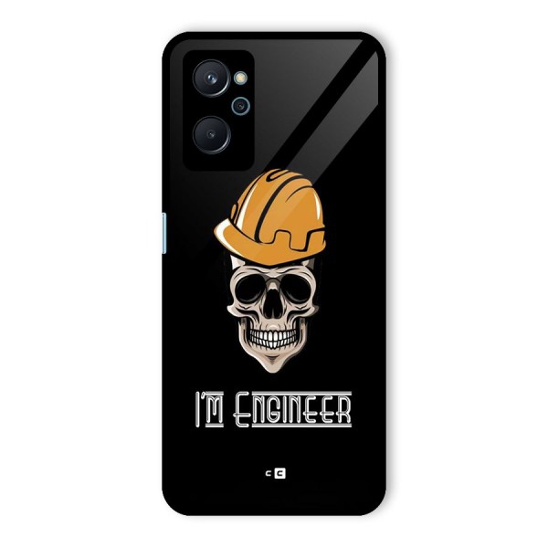 I Am Engineer Glass Back Case for Realme 9i