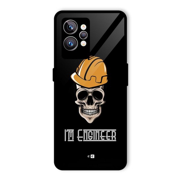 I Am Engineer Glass Back Case for Realme GT2 Pro