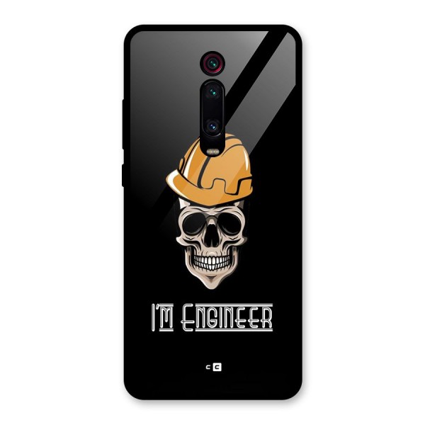 I Am Engineer Glass Back Case for Redmi K20 Pro