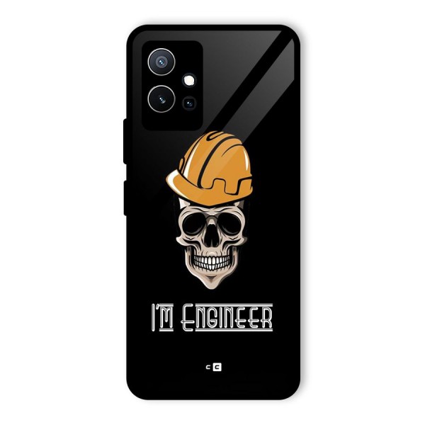 I Am Engineer Glass Back Case for Vivo T1 5G