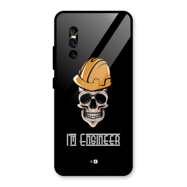 I Am Engineer Glass Back Case for Vivo V15 Pro