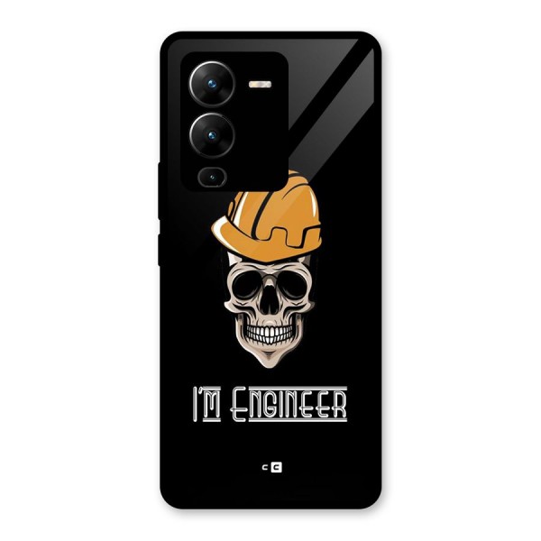 I Am Engineer Glass Back Case for Vivo V25 Pro