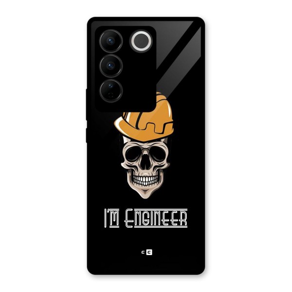 I Am Engineer Glass Back Case for Vivo V27