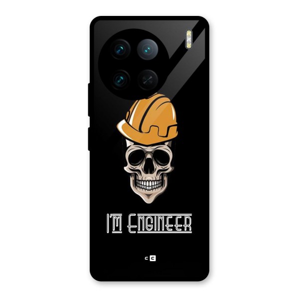 I Am Engineer Glass Back Case for Vivo X90 Pro