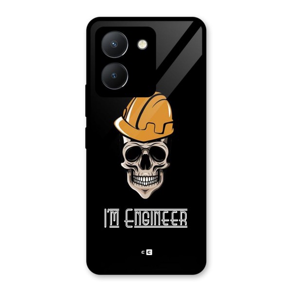 I Am Engineer Glass Back Case for Vivo Y36