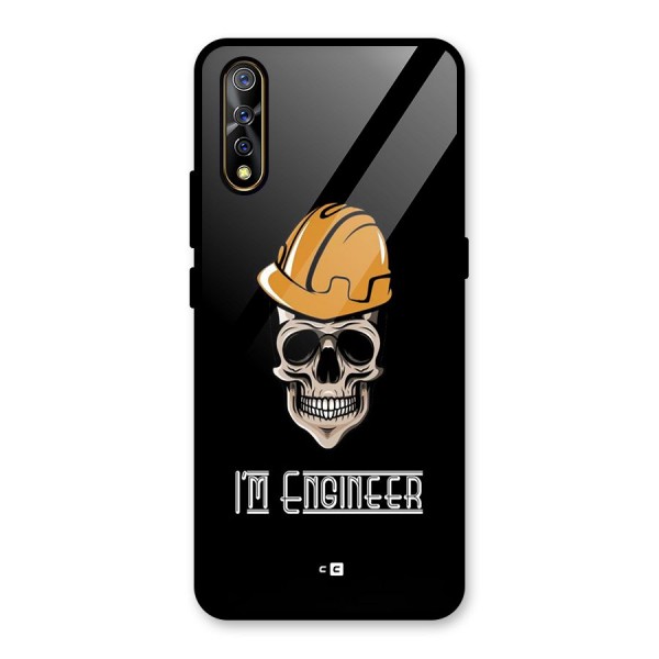 I Am Engineer Glass Back Case for Vivo Z1x