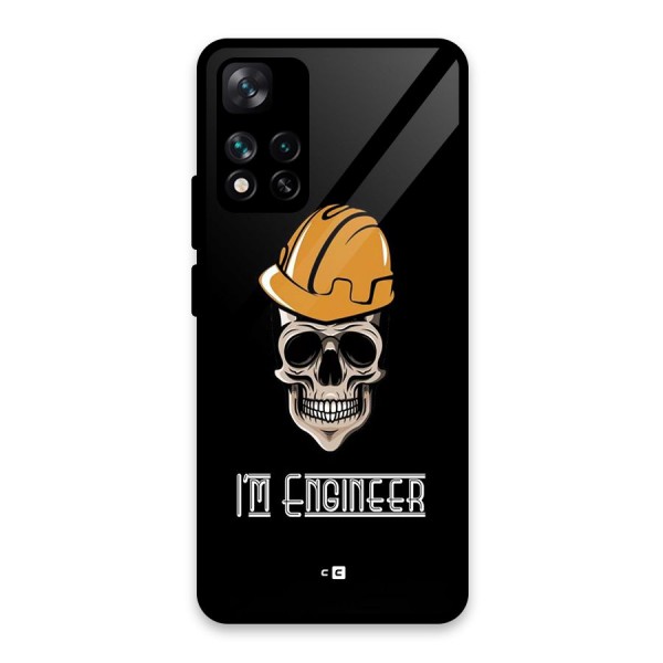 I Am Engineer Glass Back Case for Xiaomi 11i 5G