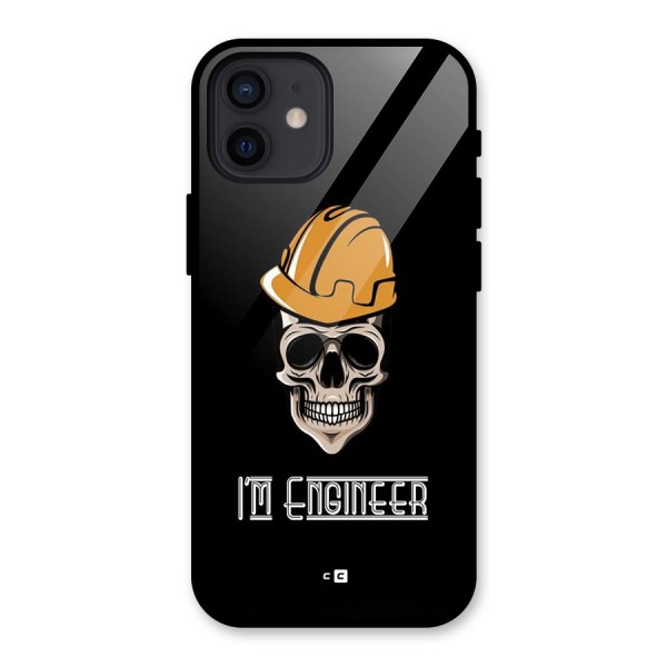 I Am Engineer Glass Back Case for iPhone 12